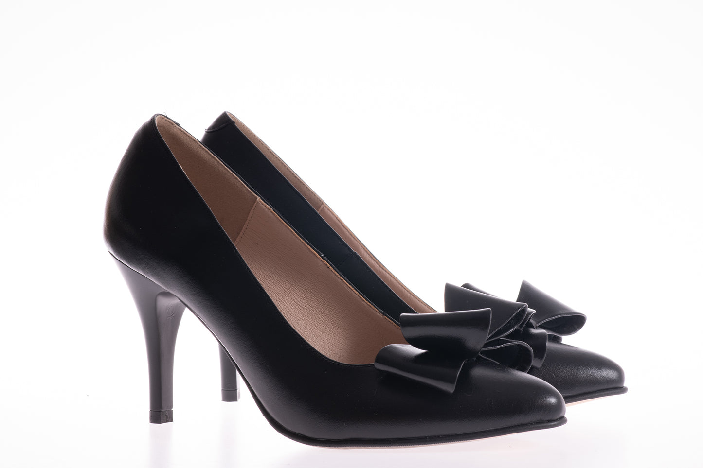Pantofi dama eleganti piele naturala ANTONIO T299-1 negru box
