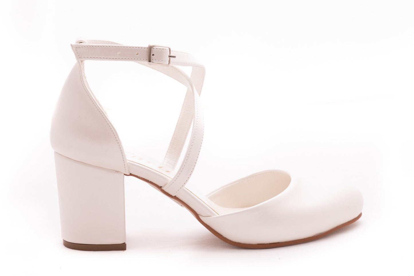 Pantofi mireasa Karin 81 alb mat