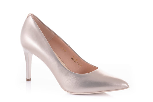Pantofi dama eleganti piele naturala SALA 1816 auriu