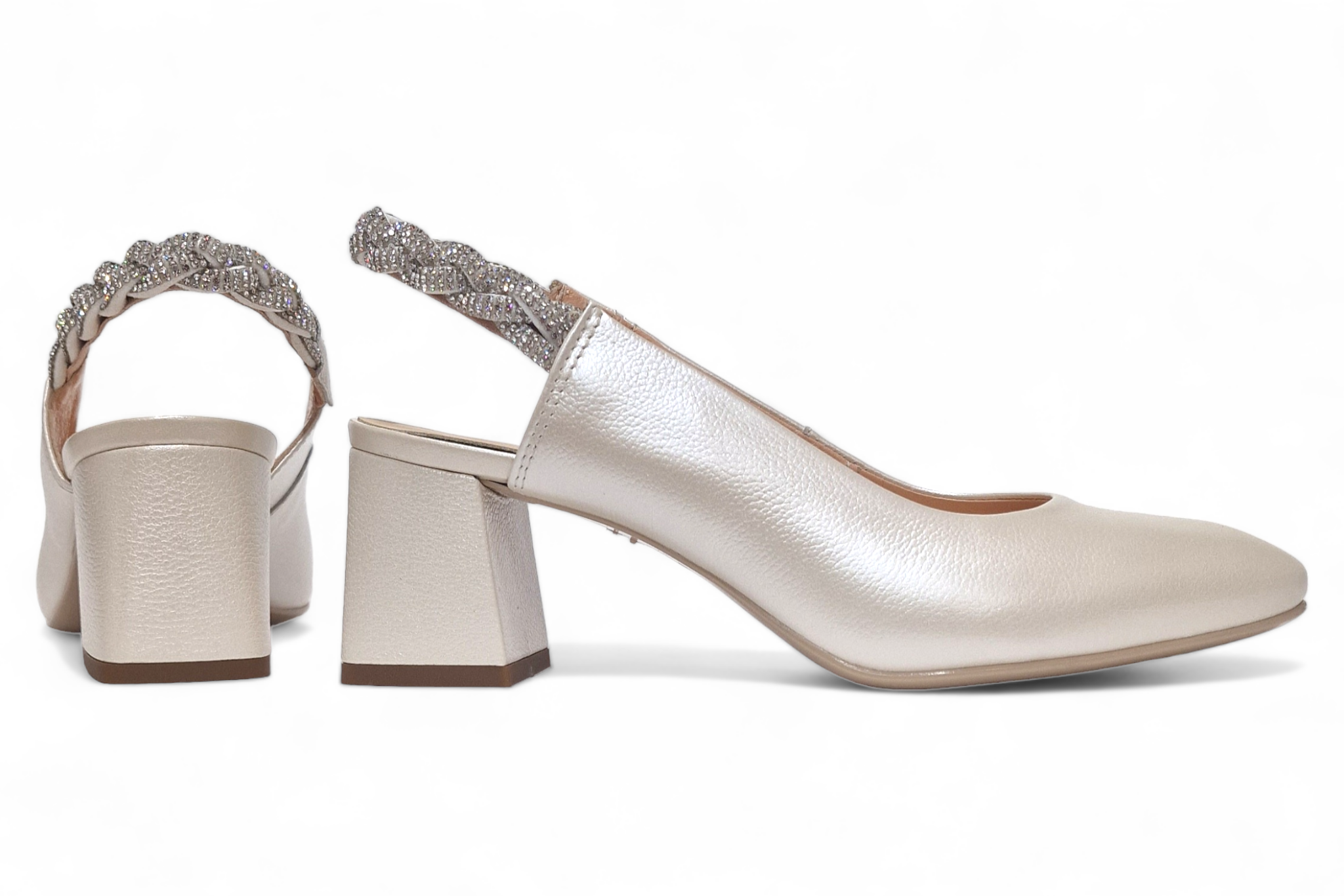 Pantofi dama eleganti piele naturala SALA dec 9977 ivory