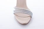 Sandale dama casual piele ecologica  KARIN 503 auriu box