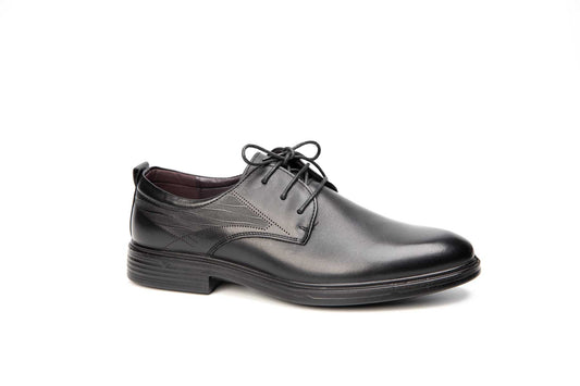 Pantofi barbati casual piele naturala 158 negru