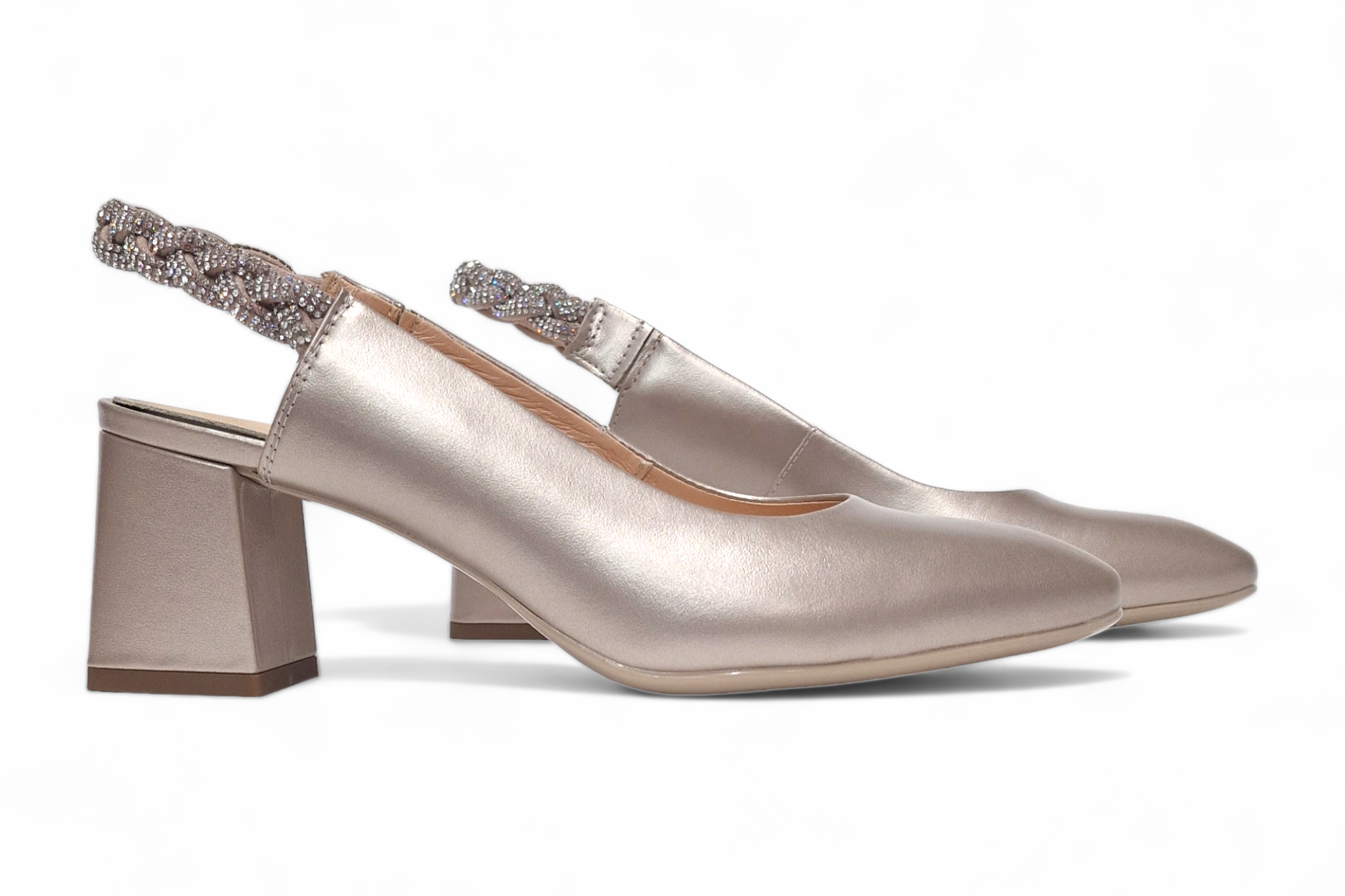 Pantofi dama eleganti piele naturala SALA dec 9977 auriu