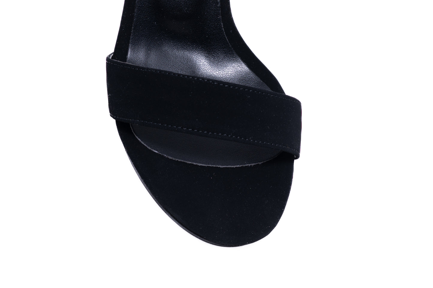 Women's sandals KARIN 6298 black velour