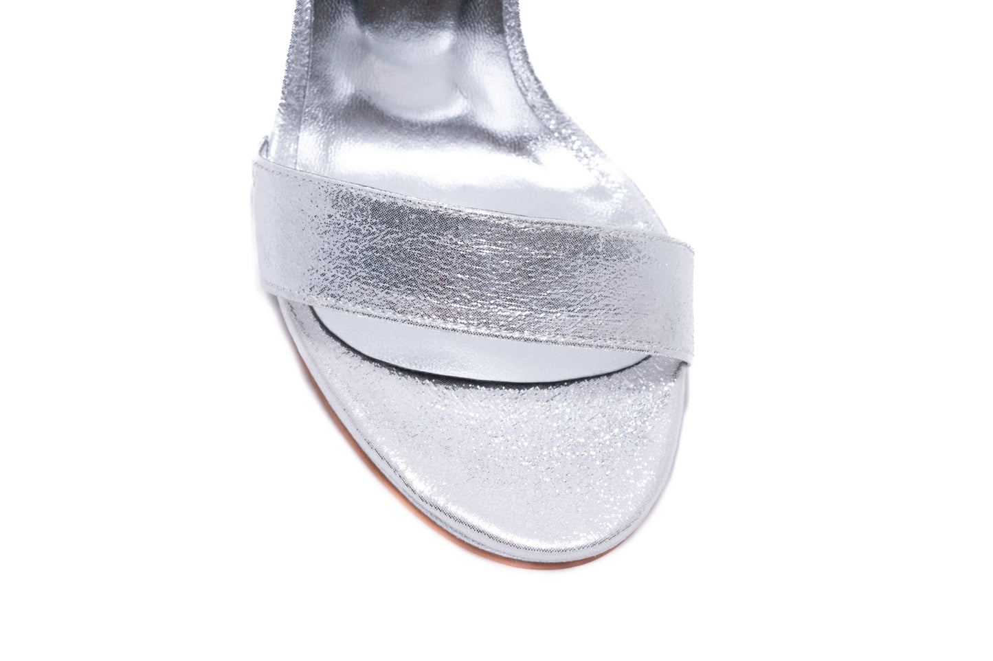 Women's sandals KARIN 6298 simple silver
