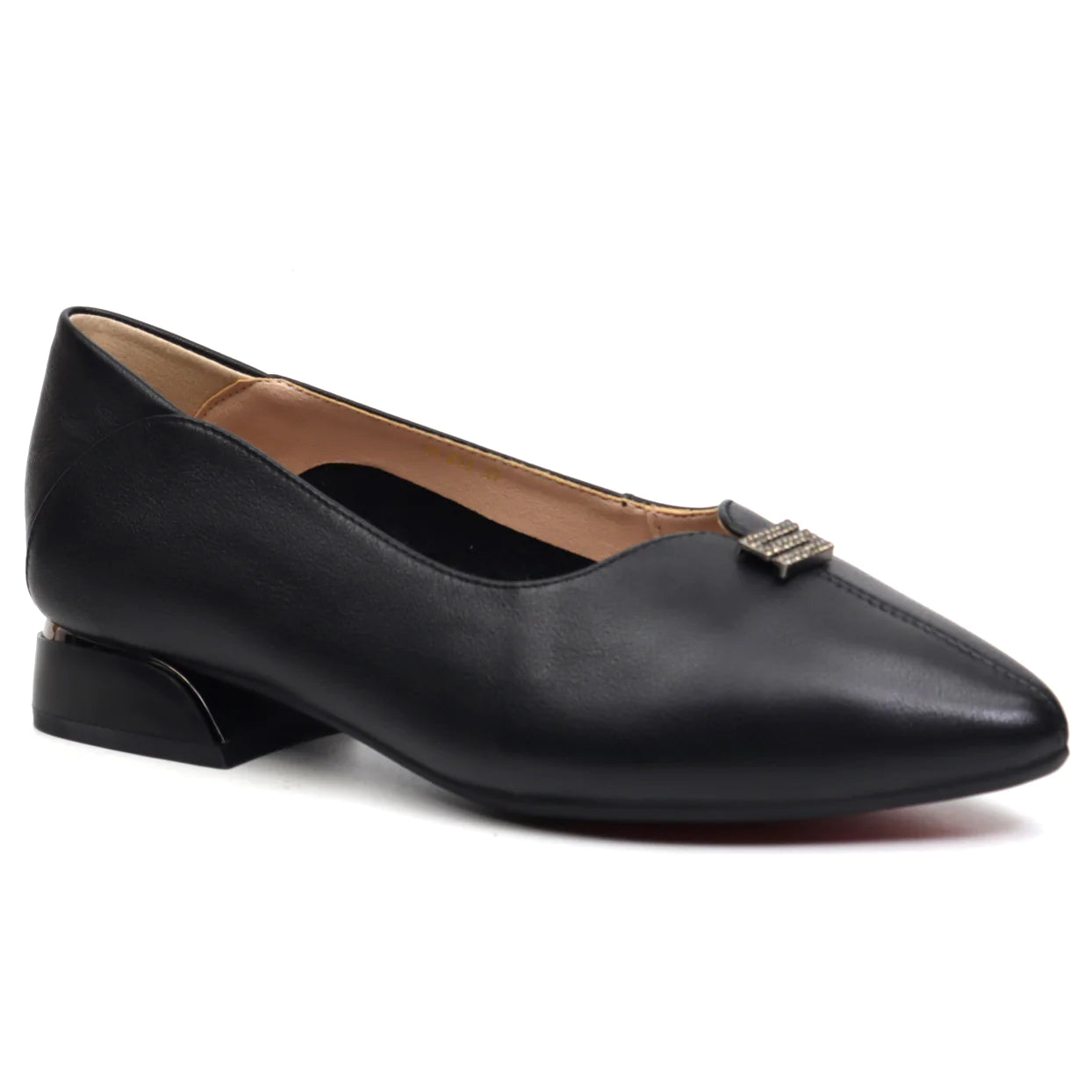 Pantofi dama casual piele naturala FORMAZIONE 11-211 negru box