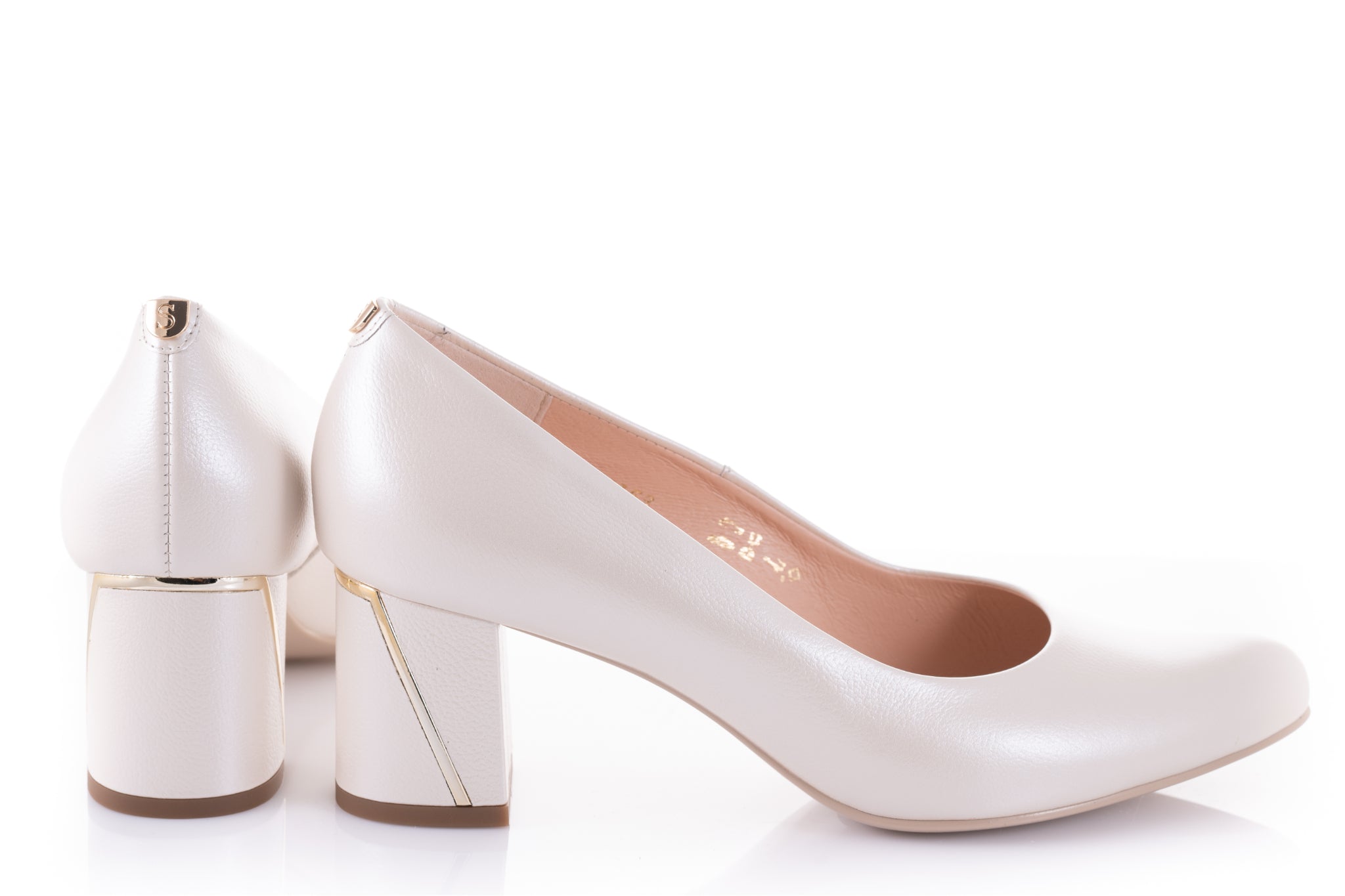 Pantofi dama eleganti piele naturala 20153 crem