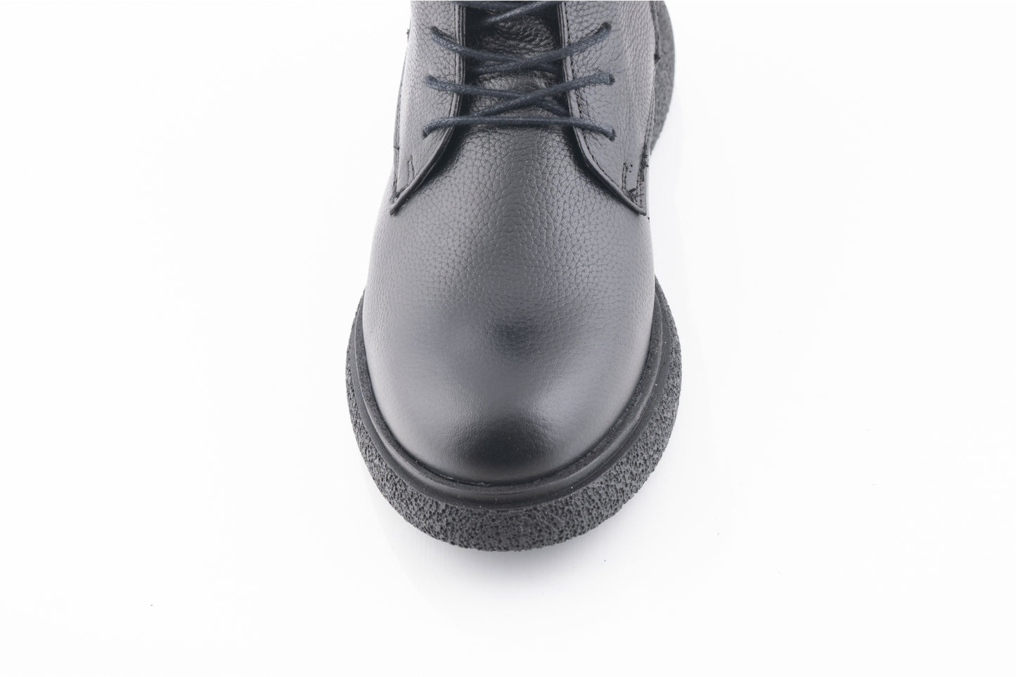 Ghete dama casual piele naturala CATALI 002 negru box