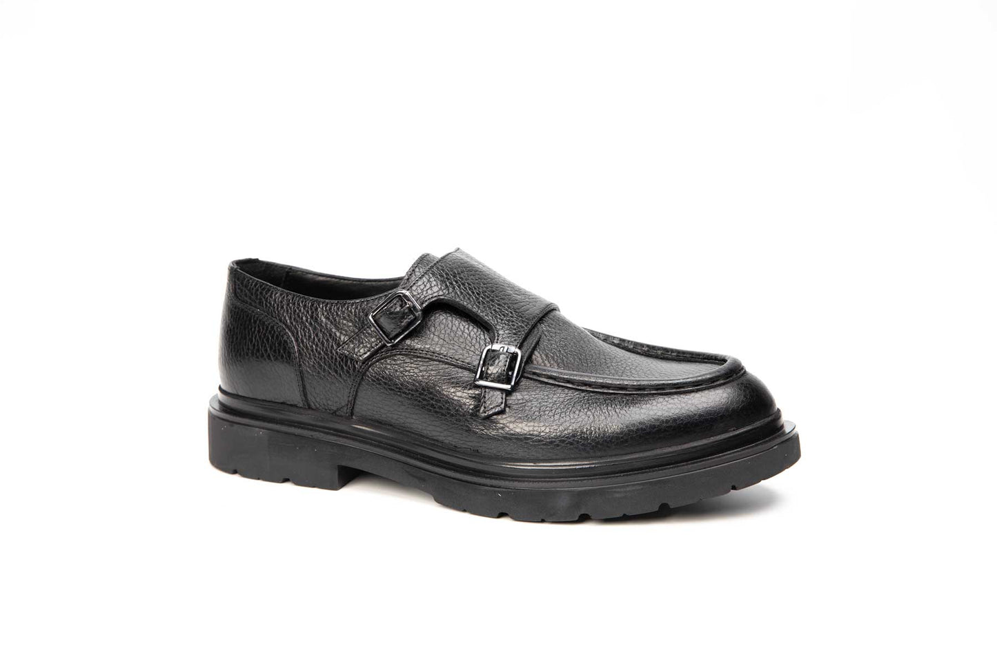 Pantofi barbati casual piele naturala 90 negru box
