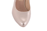 Pantofi dama eleganti piele naturala 20153 auriu
