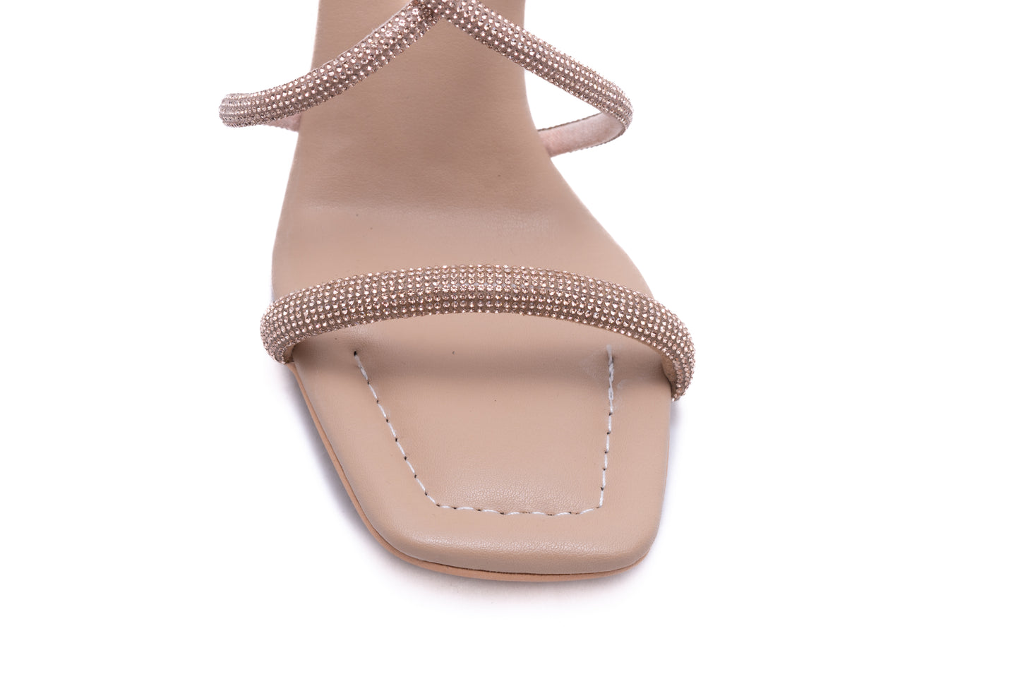Sandale dama elegante piele ecologica LONDON 371 nude