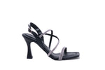 Sandale dama elegante piele ecologica 371 negru