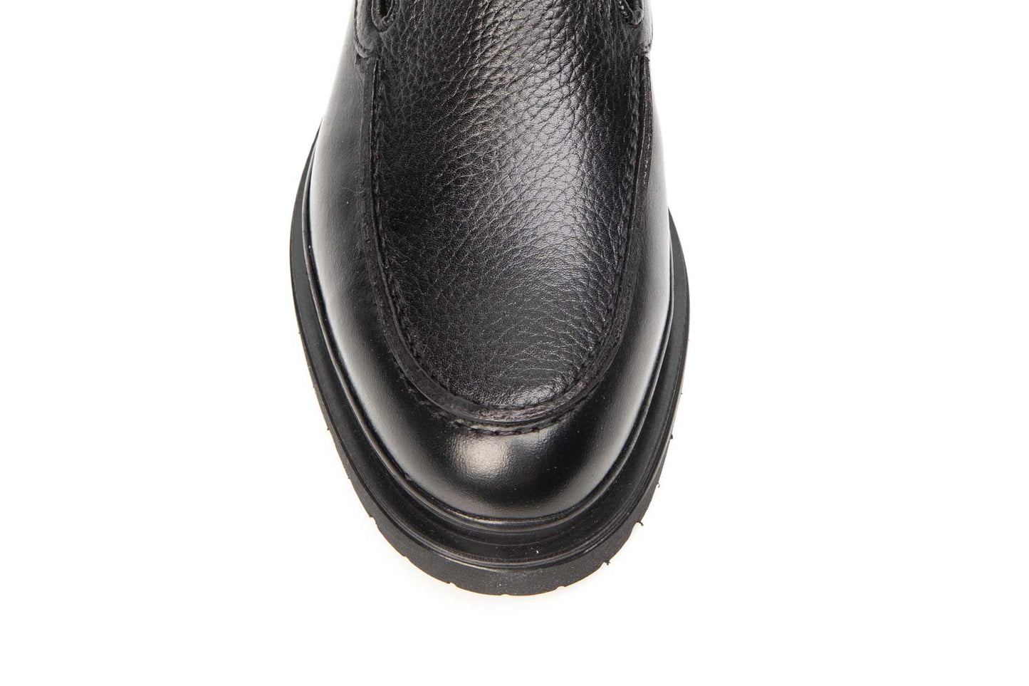 Men's casual shoes natural leather Z01 black box