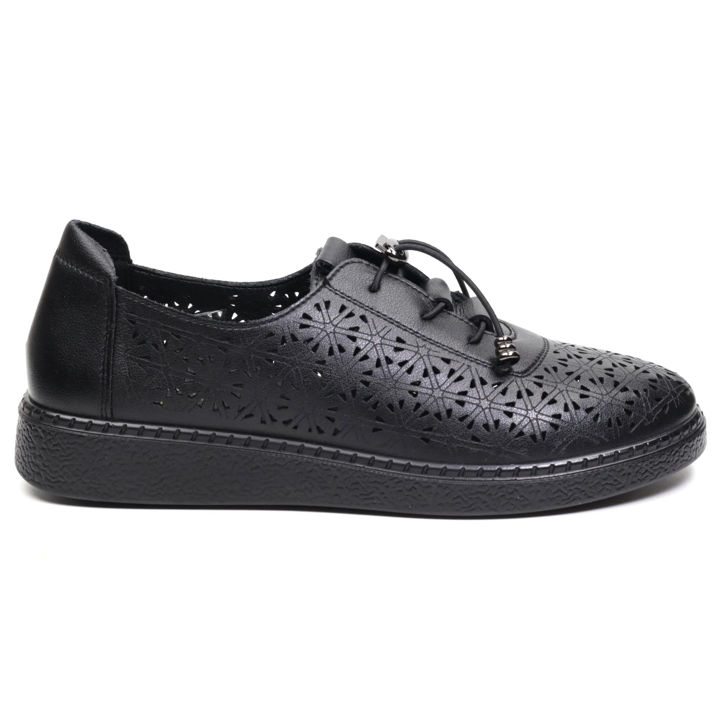 Pantofi dama casual piele naturala FORMAZIONE 5910 negru