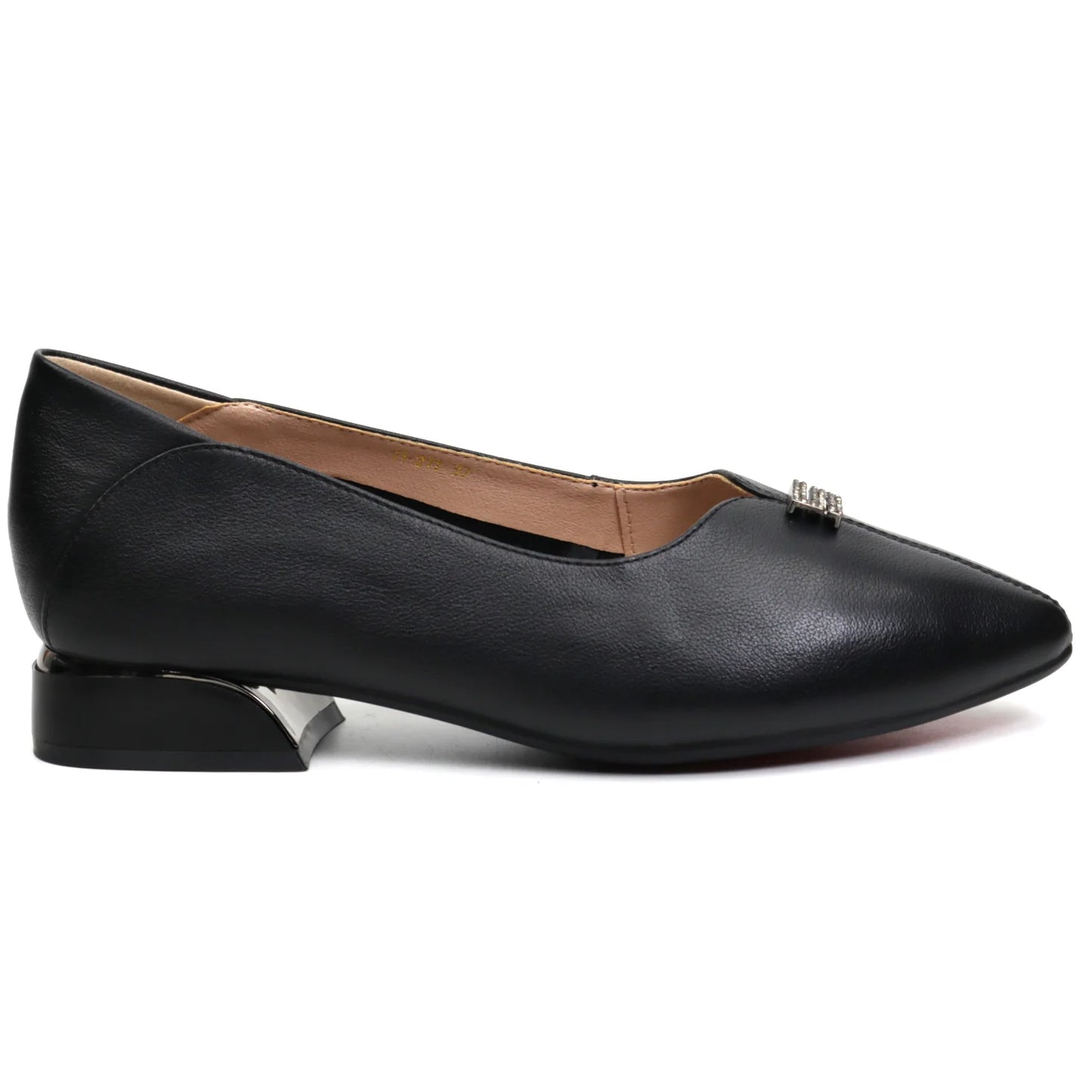 Pantofi dama casual piele naturala FORMAZIONE 11-211 negru box