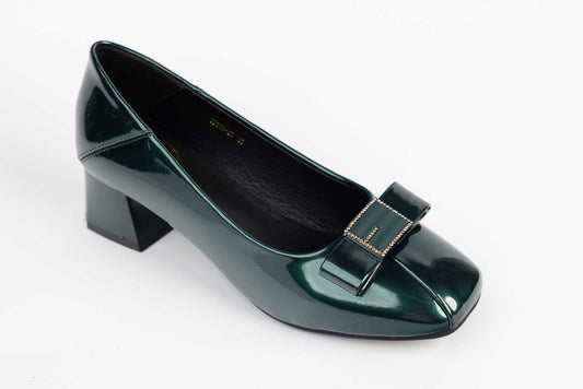 Pantofi dama eleganti piele naturala FORMAZIONE 508-27 Verde lac