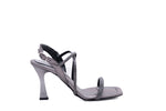Sandale dama elegante piele ecologica LONDON 371-11 platin