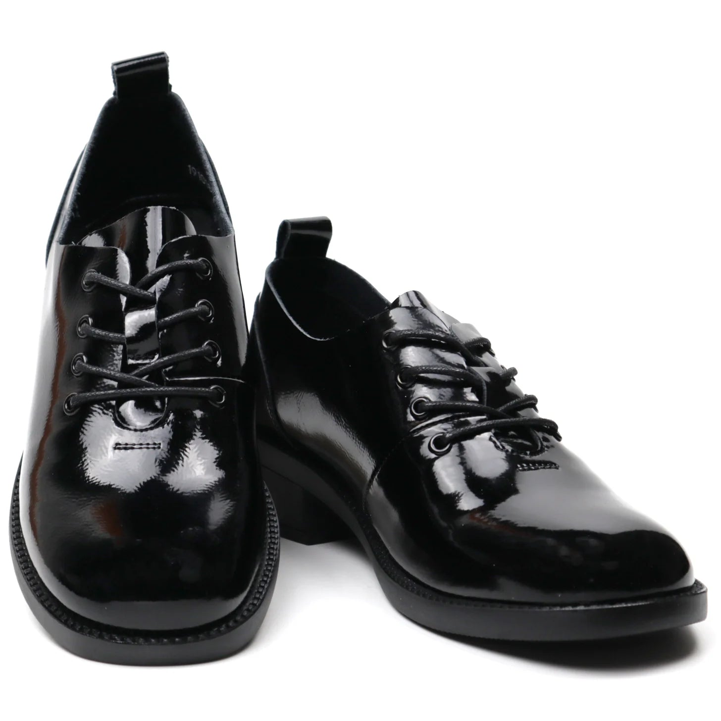 Pantofi dama casual piele naturala 18-1 negru