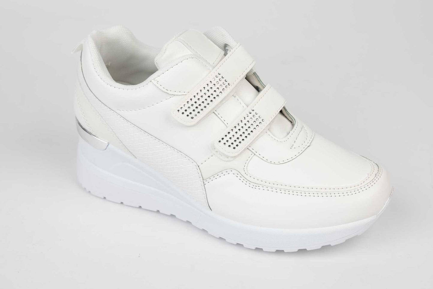 Adidasi dama piele ecologica M-M 1-30 alb