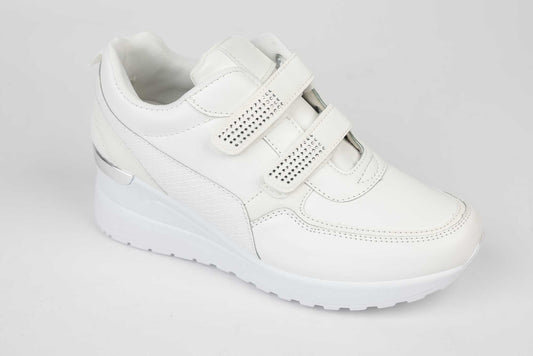Adidasi dama piele ecologica M-M 1-30 alb