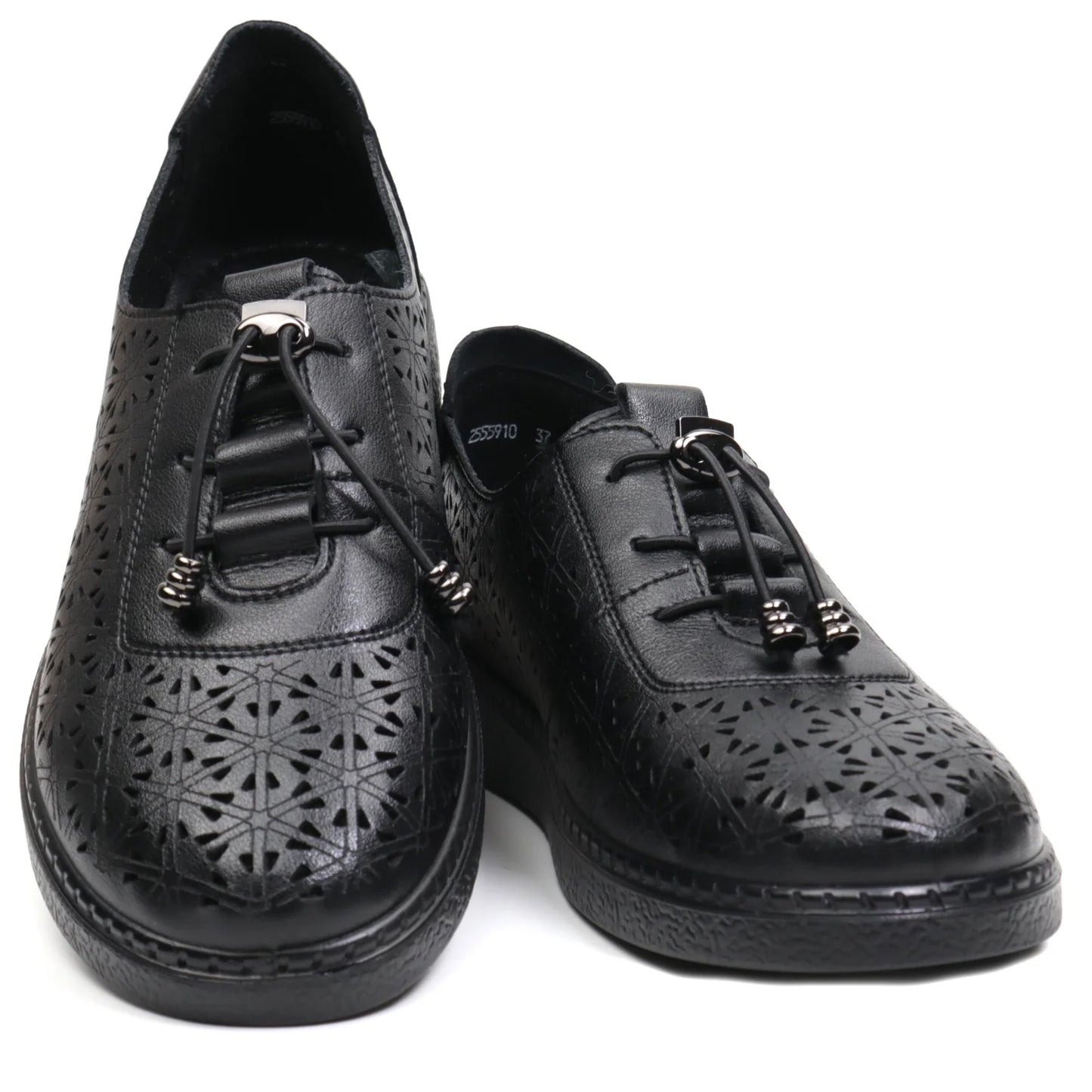Pantofi dama casual piele naturala FORMAZIONE 5910 negru