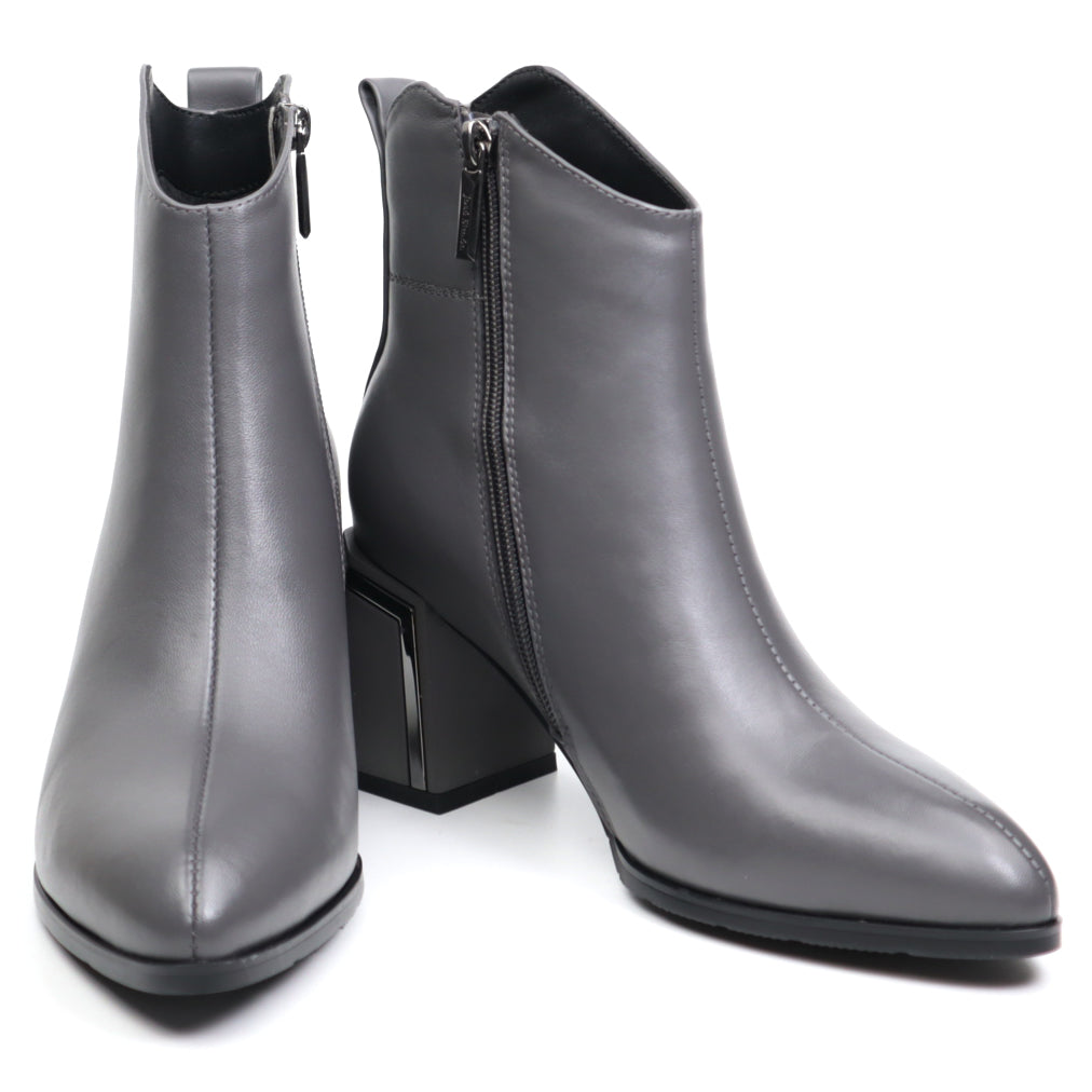 Ghete dama elegante piele naturala JOSE SIMON 3224 grey