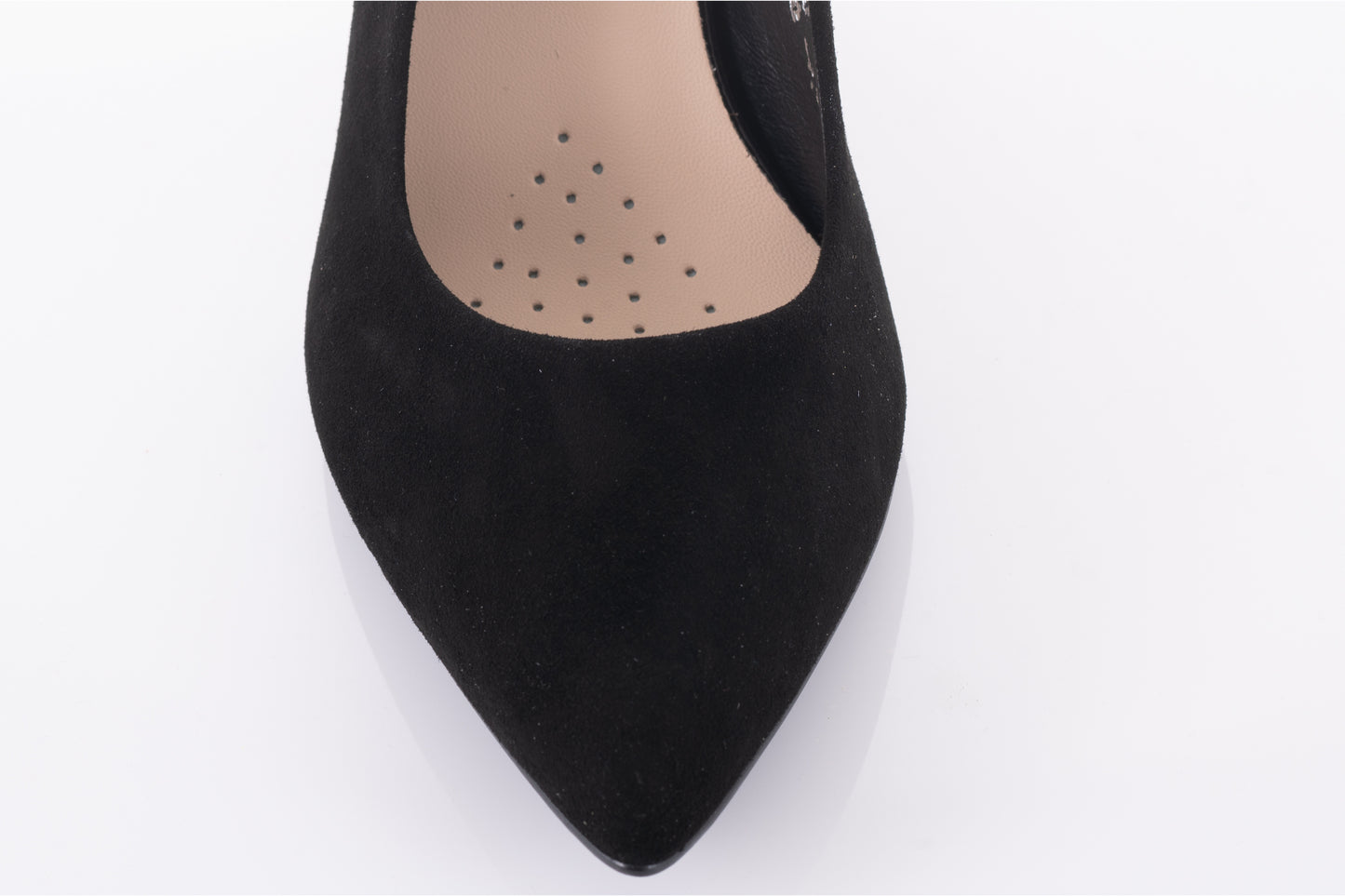 Pantofi dama eleganti piele naturala SALA dec 20180 negru velur