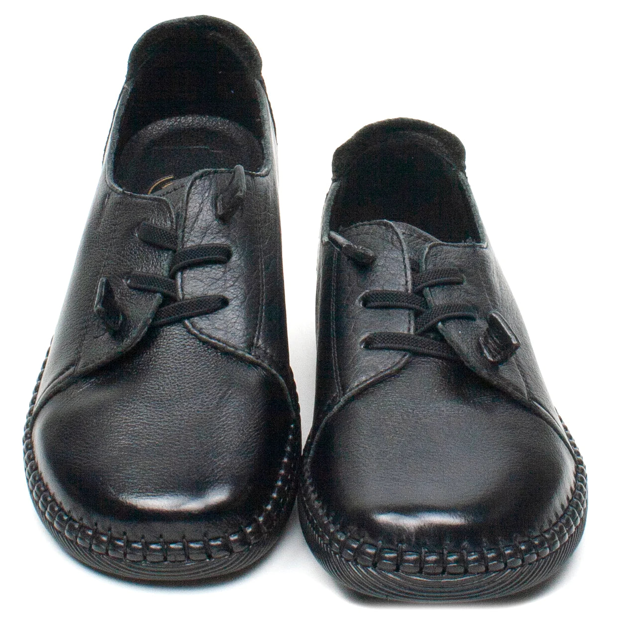 Women's casual shoes made of genuine leather FORMAZIONE 3366 black