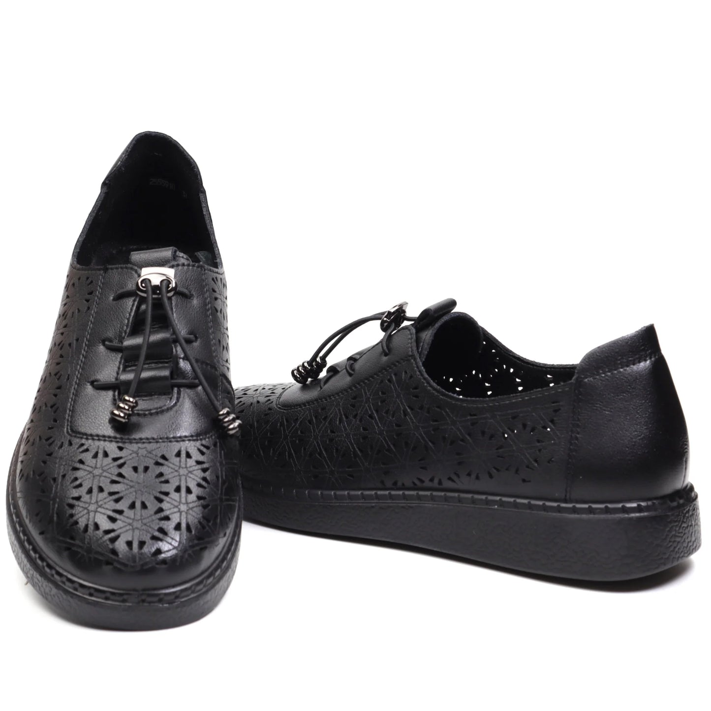 Pantofi dama casual piele naturala FORMAZIONE 5910 negru