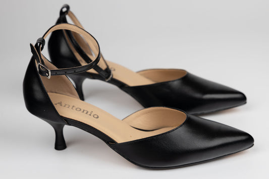 Pantofi dama piele naturală ANTONIO 2176 N Box