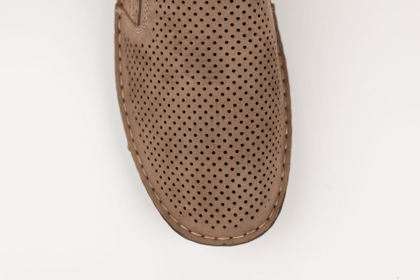 Pantofi barbati piele naturală 1-106 Maro perforat (40-45)
