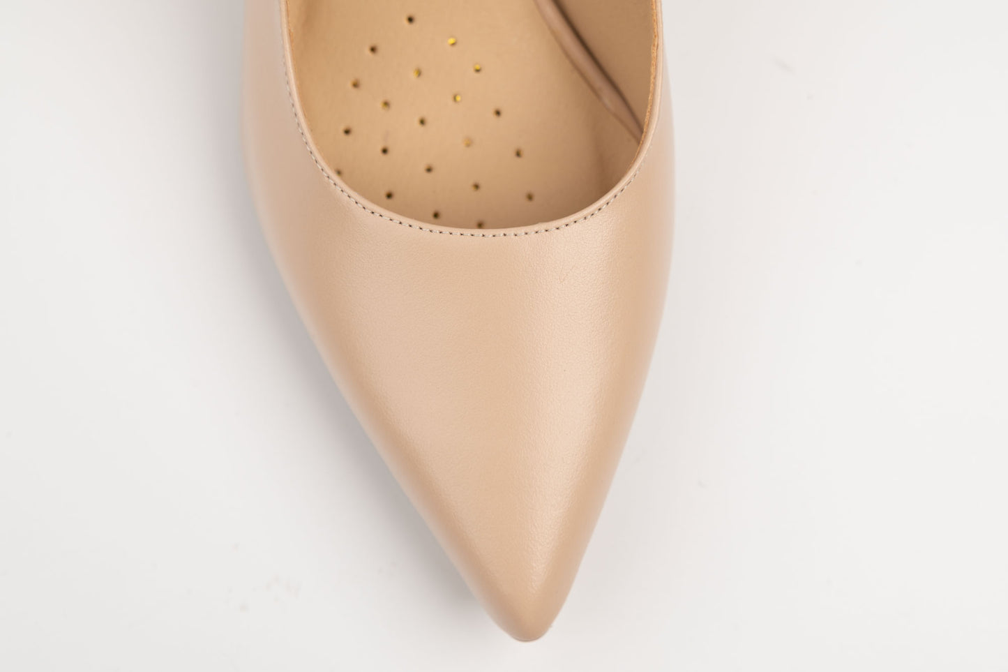 Pantofi damă piele naturală ANTONIO 4176-03 Ivori (33-40)