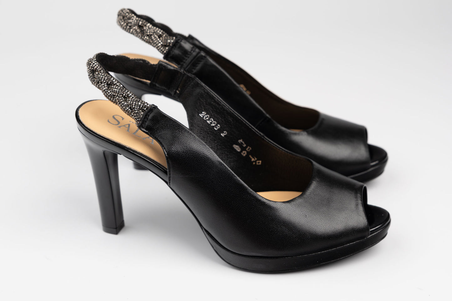 Sandale dama elegante din piele naturala SALA 20293 N Box