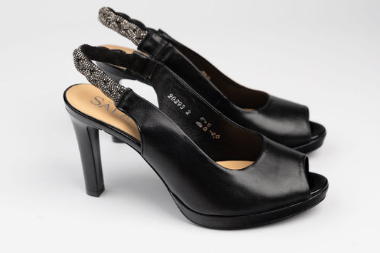 Sandale dama elegante din piele naturala SALA 20293 N Box