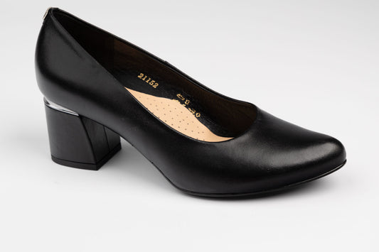 Pantofi damă piele naturală SALA 21152 N box