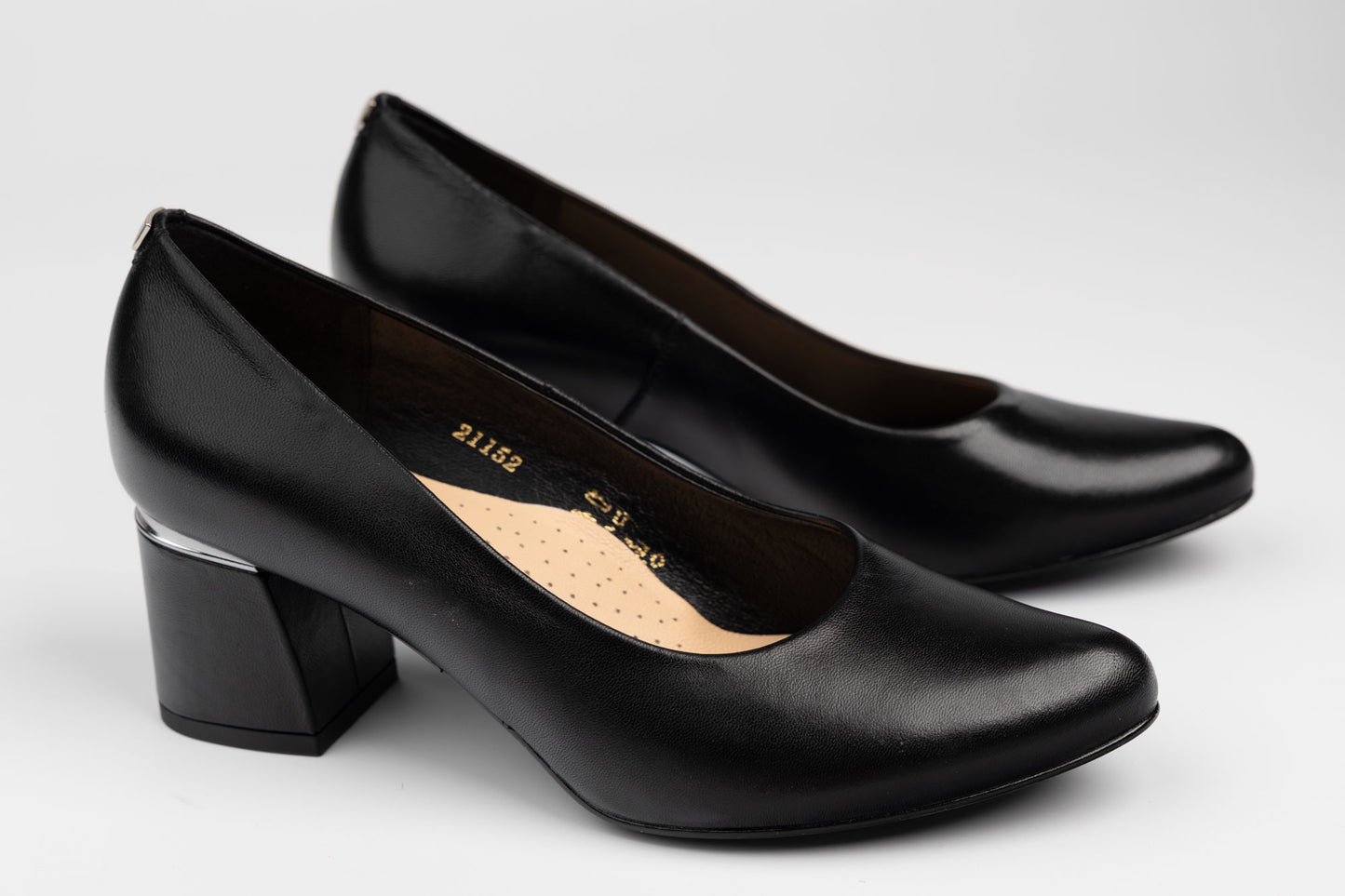 Pantofi damă piele naturală SALA 21152 N box
