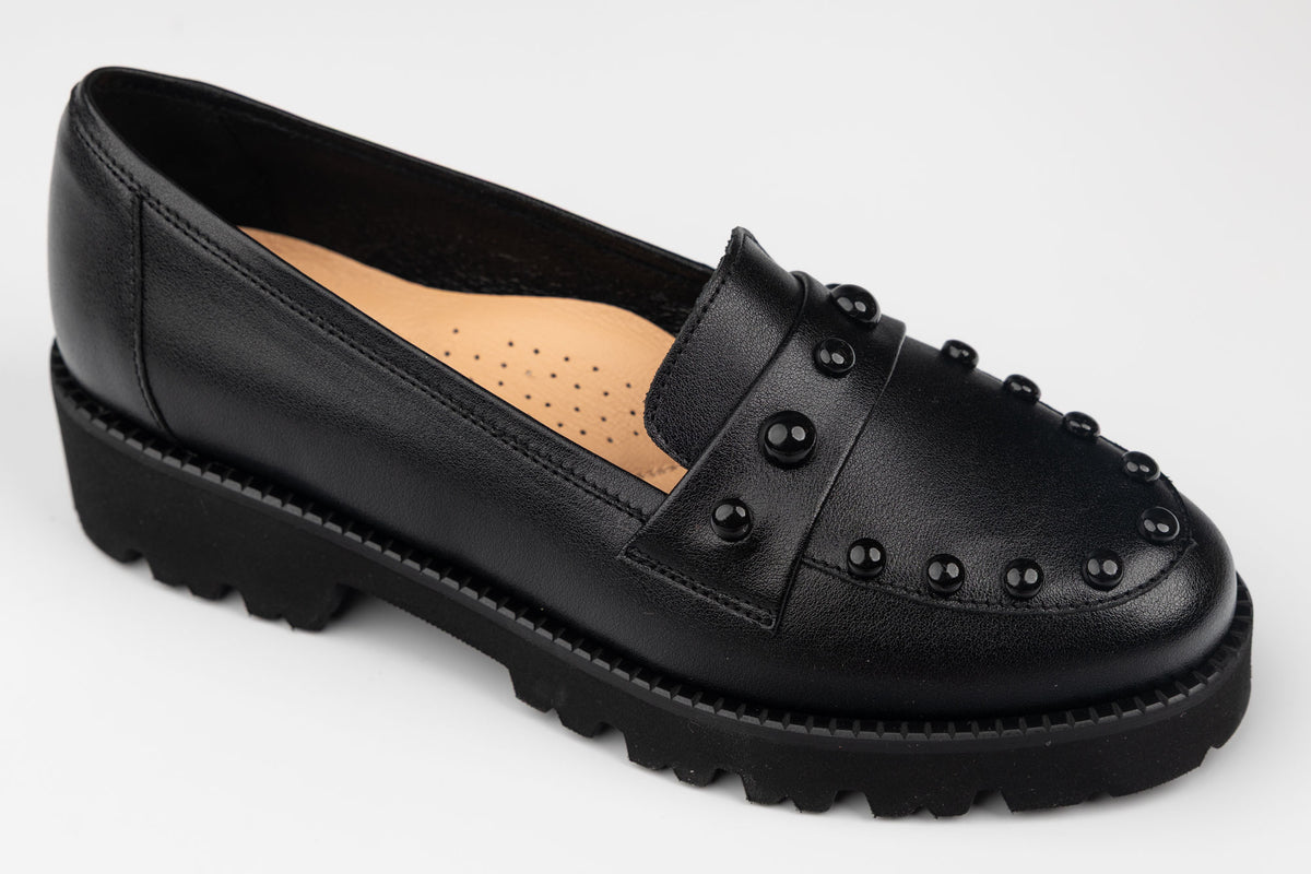 Pantofi damă piele naturală PULSO 1573 N box