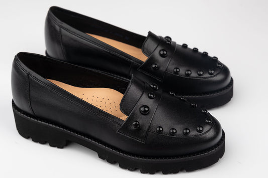 Pantofi damă piele naturală PULSO 1573 N box