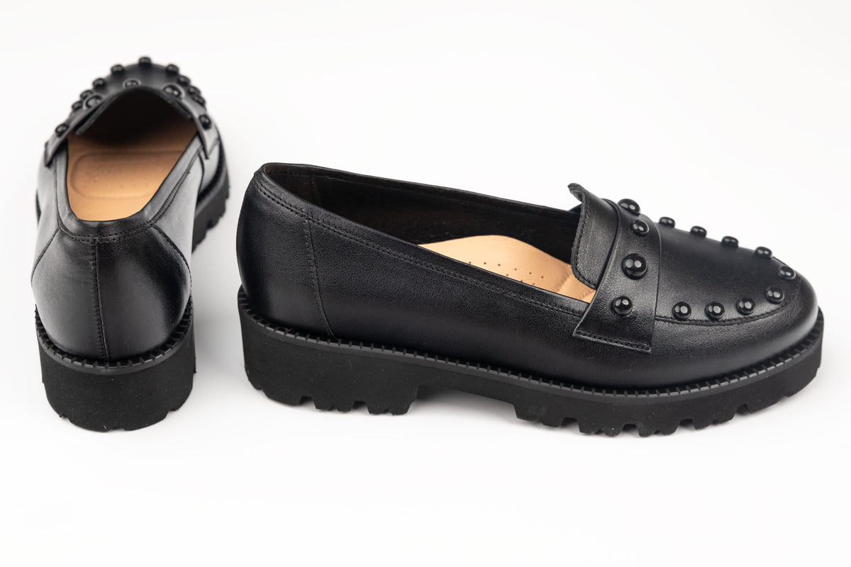 Pantofi damă piele naturală PULSO 1573 N box