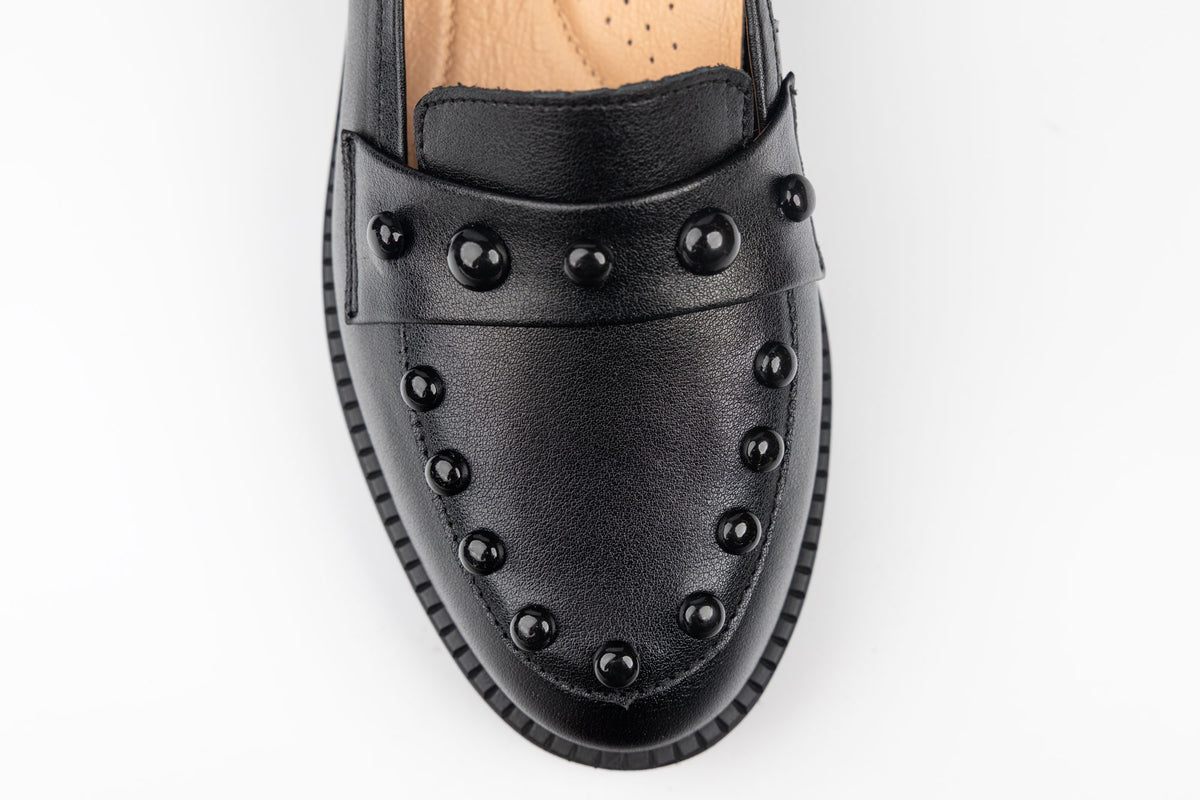 Pantofi damă piele naturală PULSO 1573 N box