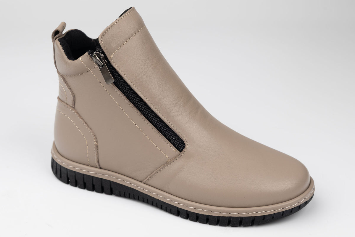 Ghete damă piele naturală BIOFLEX 023-090 Vizon (36-40)