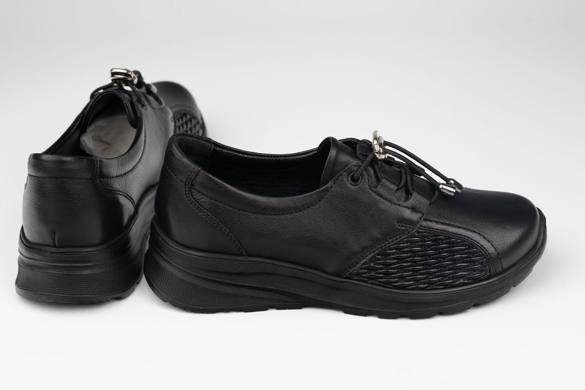 Pantofi damă piele naturală BIOFLEX 104-041 N box (36-40)