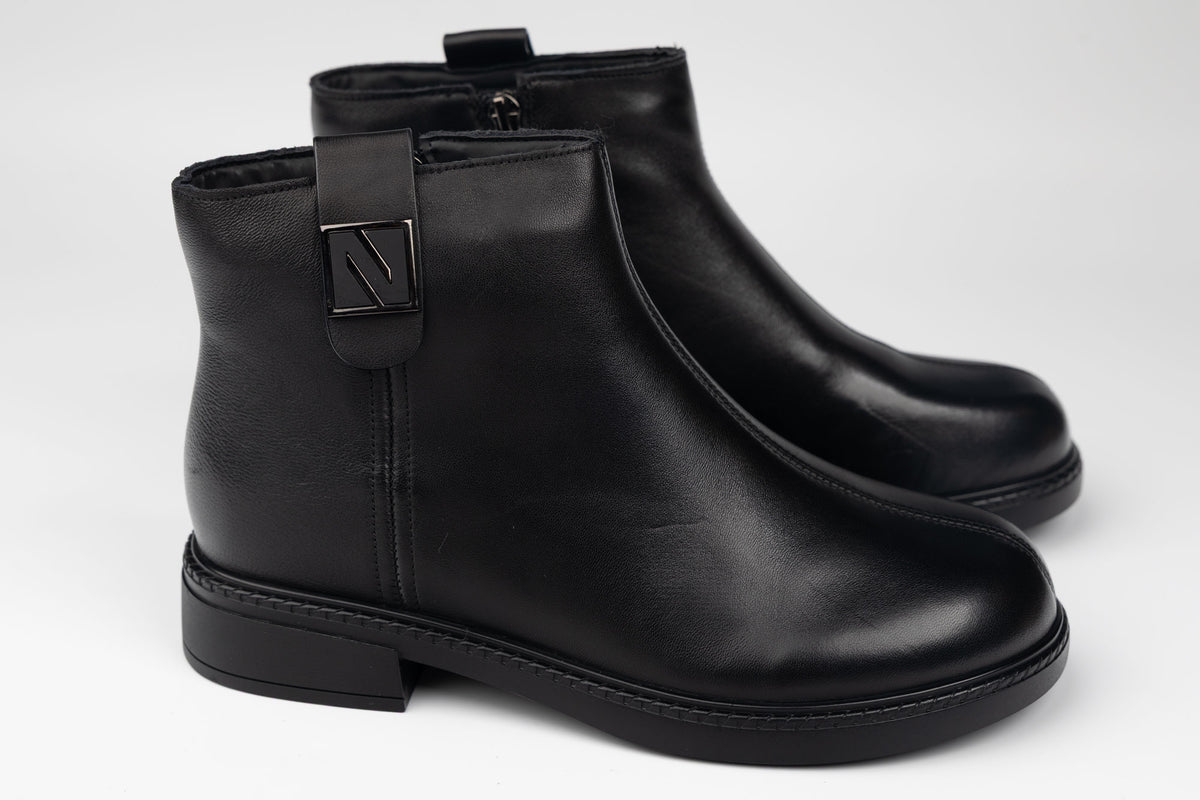 Ghete damă piele naturală FORMAZIONE 6167325 N box (36-41)