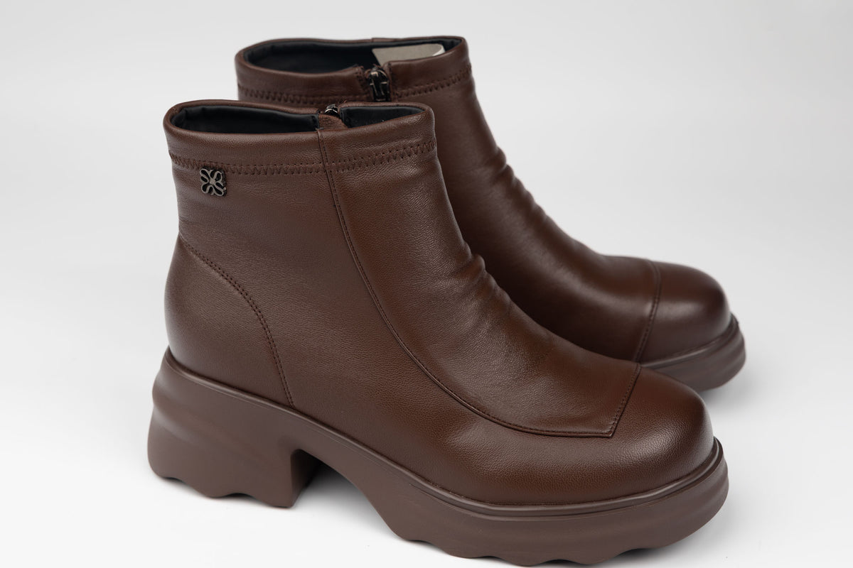 Ghete damă piele naturală FORMAZIONE 6167326 Maro (36-41)