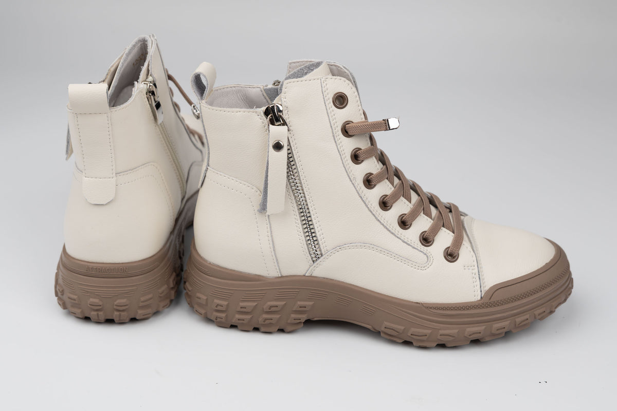 Ghete dama FRANCO GERARDO Sport 1292 Crem (36-40)