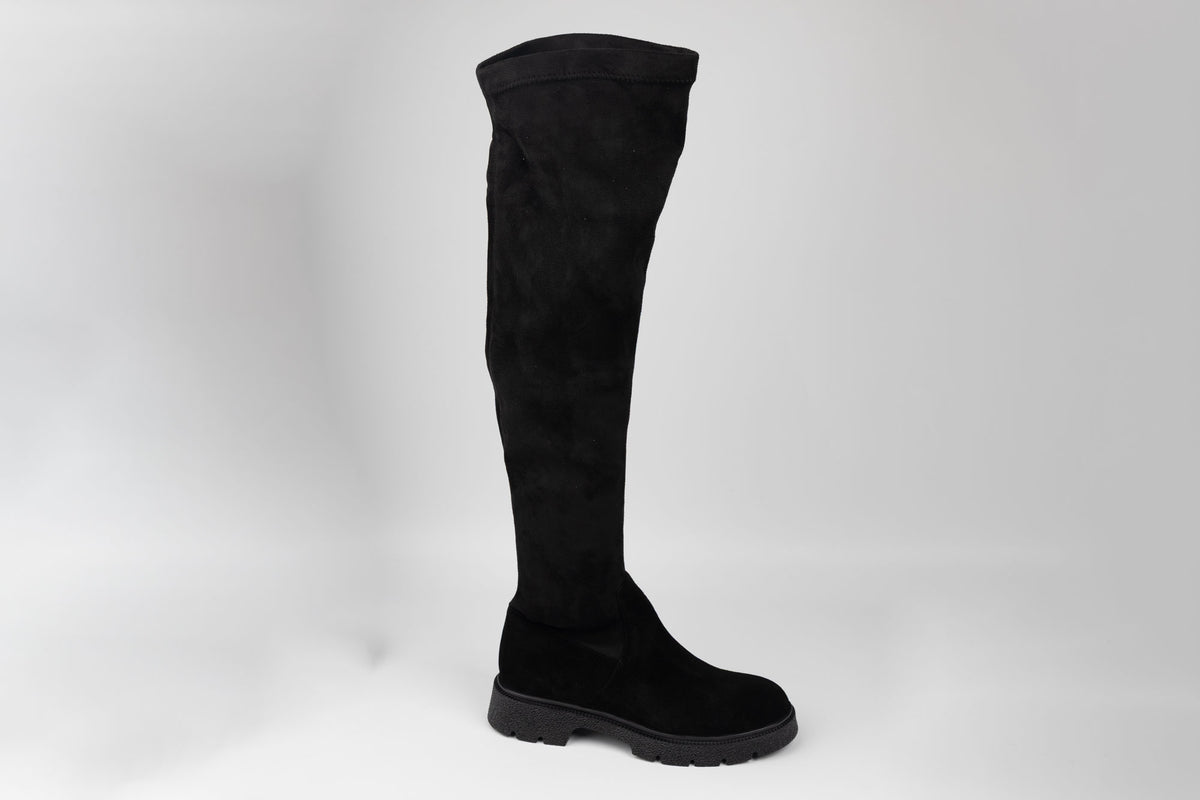 Cizme dama piele naturala strech elastic DOGATI 25066 N vel (36-40)