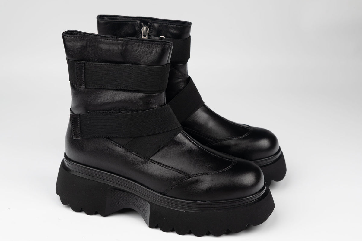Ghete dama piele naturala DOGATI 3 N box (36-40)