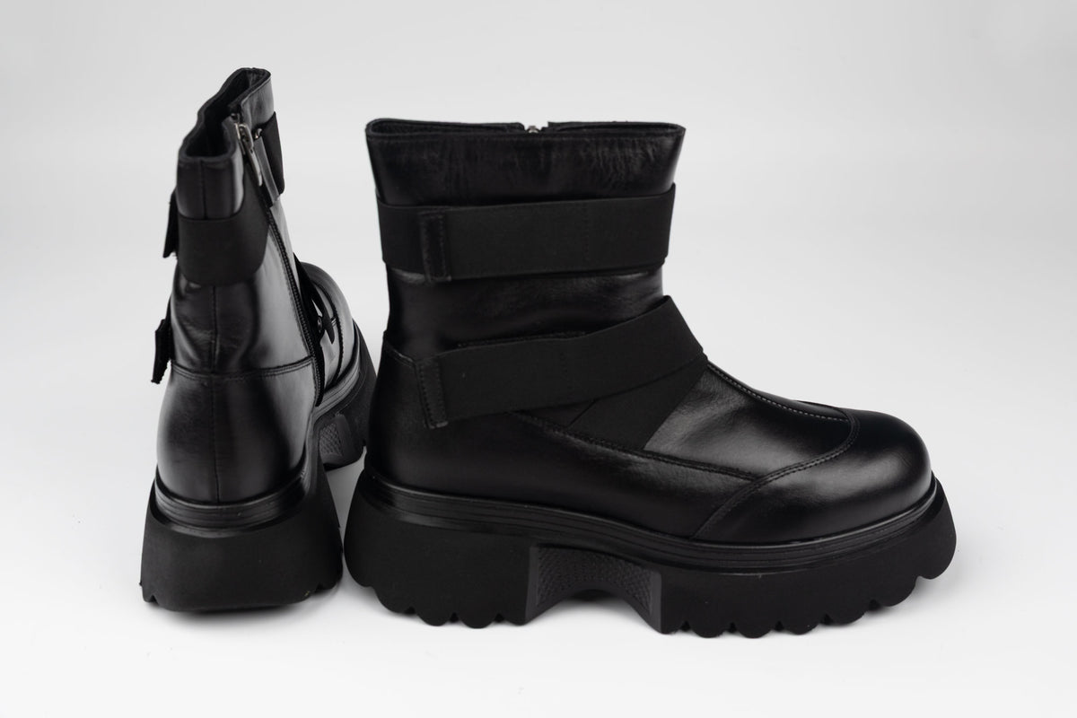 Ghete dama piele naturala DOGATI 3 N box (36-40)