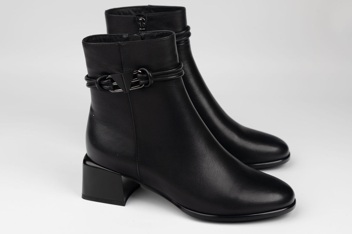 Ghete dama piele naturala BETINA 2574 N box (39-42)