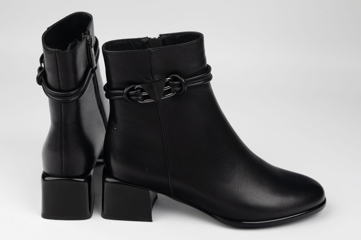 Ghete dama piele naturala BETINA 2574 N box (39-42)